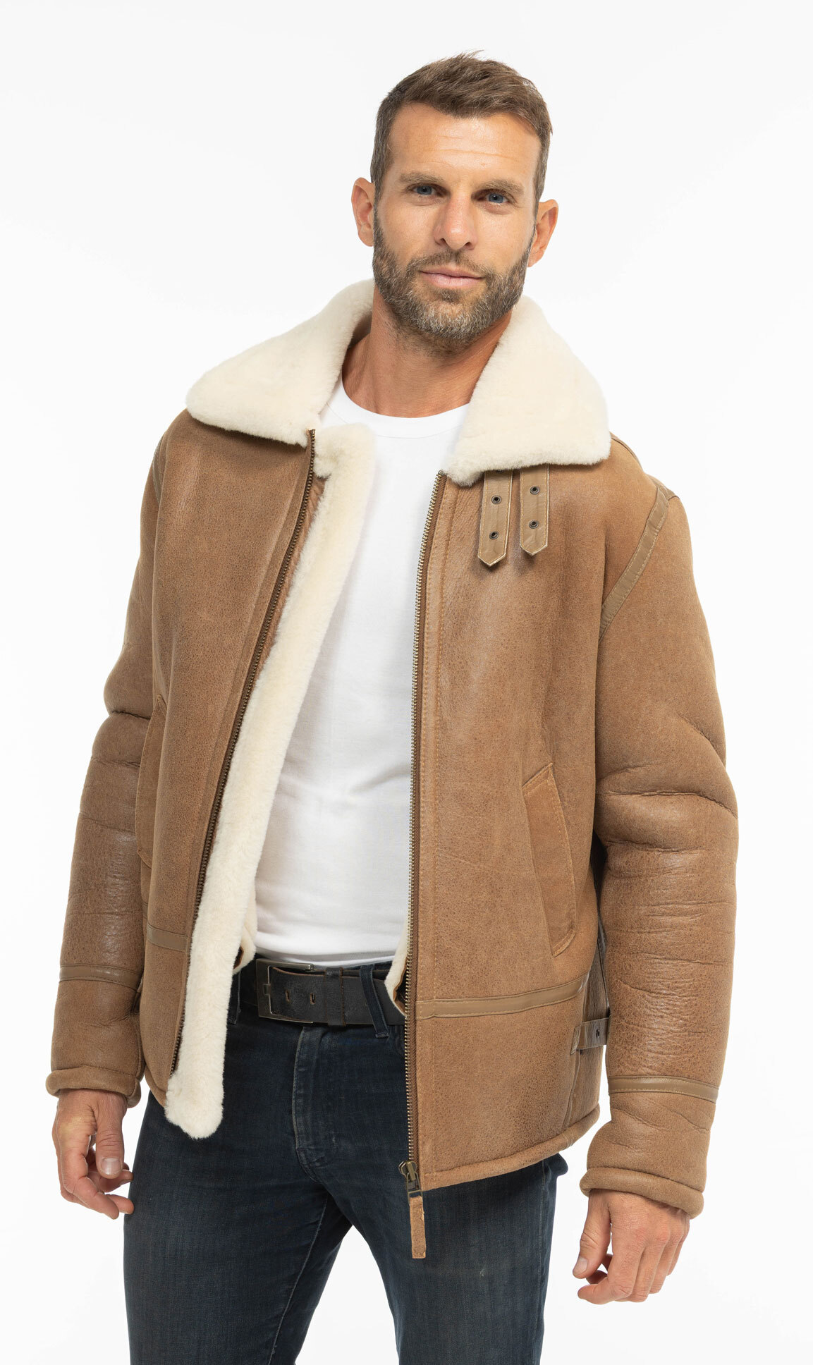 Vêtement en cuir Vestes & Trois Quart cuir 