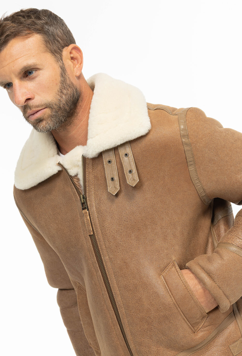 Vêtement en cuir Vestes & Trois Quart cuir 