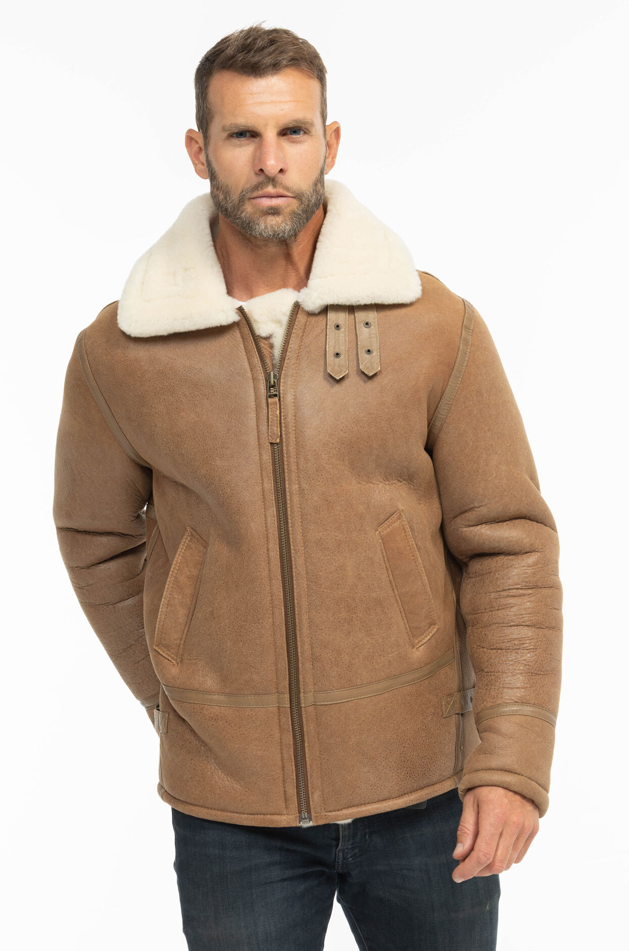 Vêtement en cuir Vestes & Trois Quart cuir 