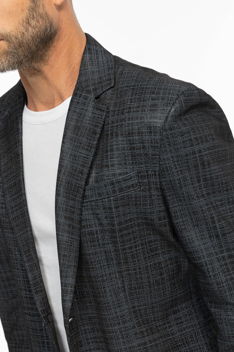 Vêtement en cuir Les bonnes affaires Homme noir