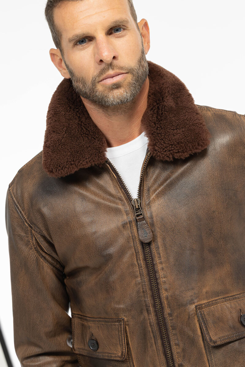 Vêtement en cuir Blousons cuir 