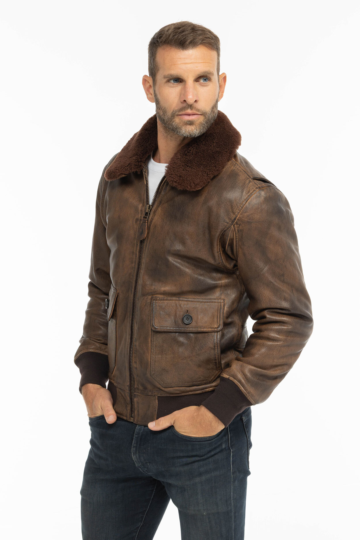 Vêtement en cuir Blousons cuir 