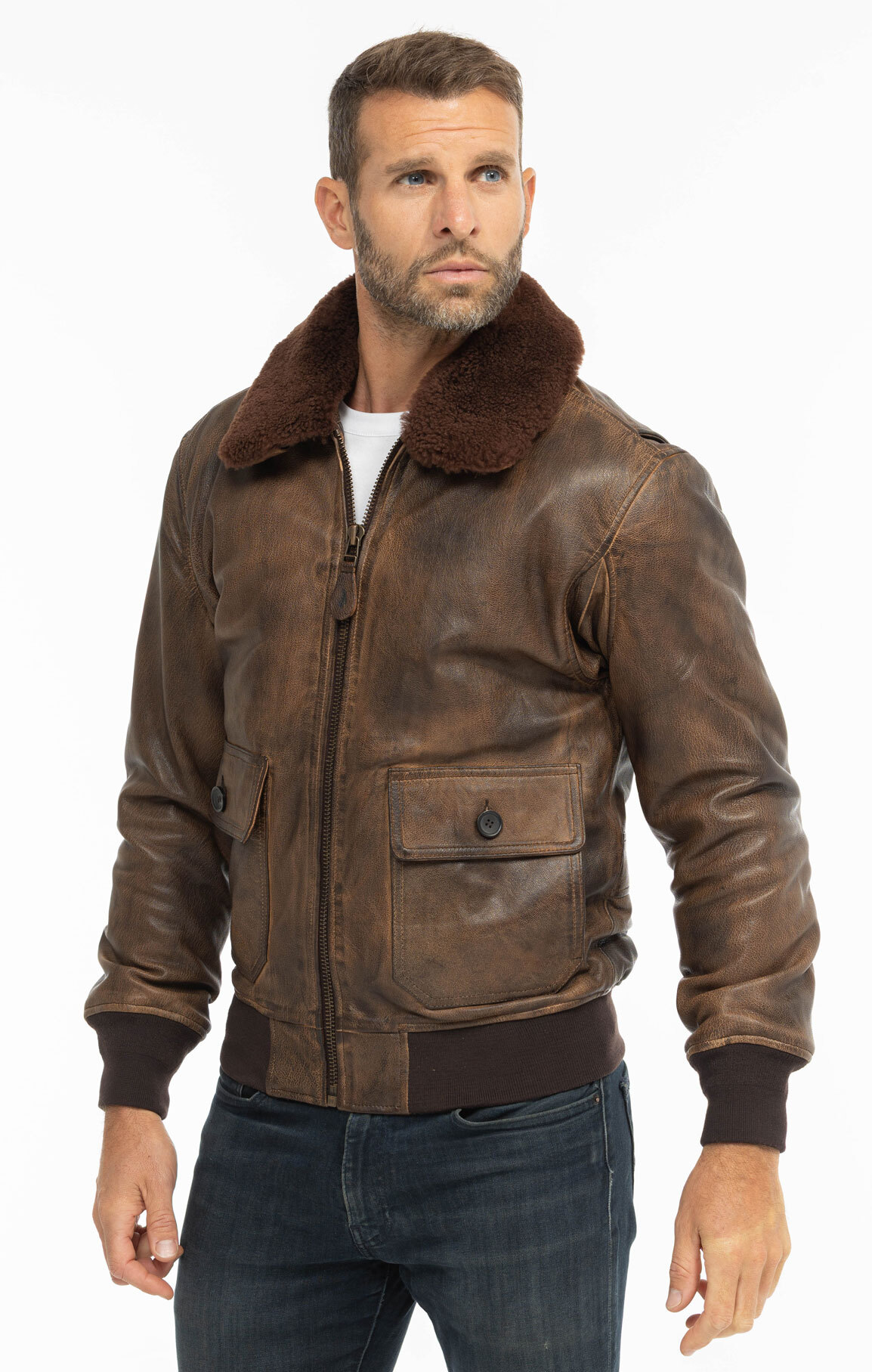 Vêtement en cuir Blousons cuir 