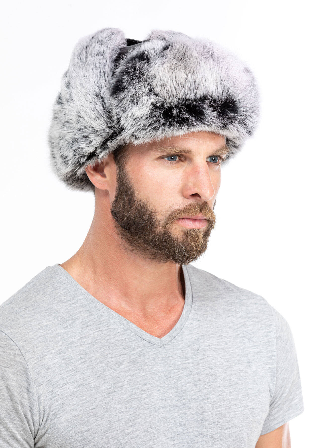 Vêtement en cuir Accessoires noir, gris