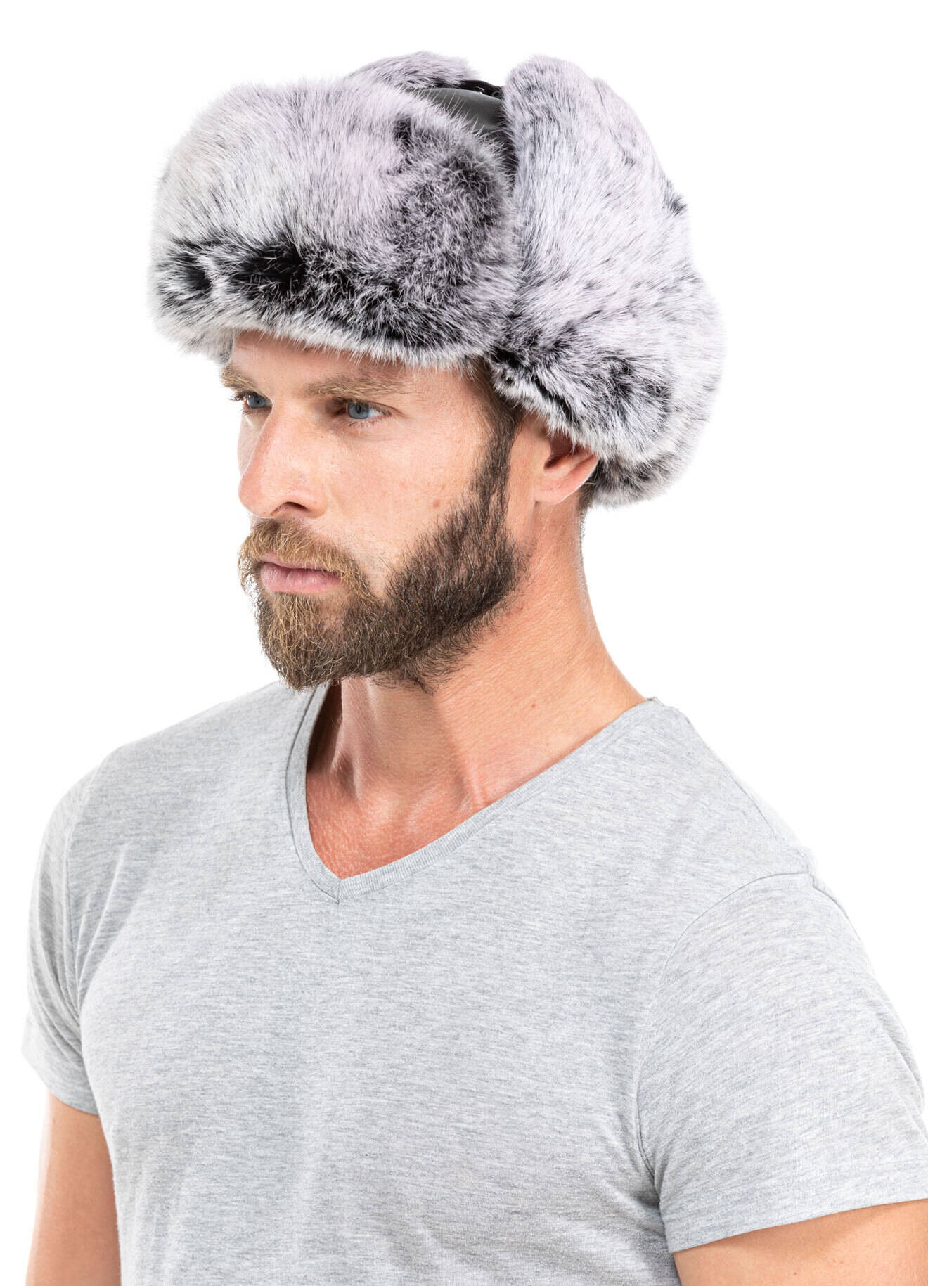 Vêtement en cuir Accessoires noir, gris