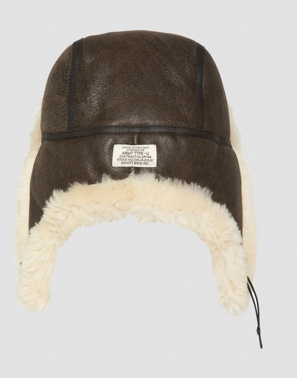 Vêtement en cuir Accessoires marron