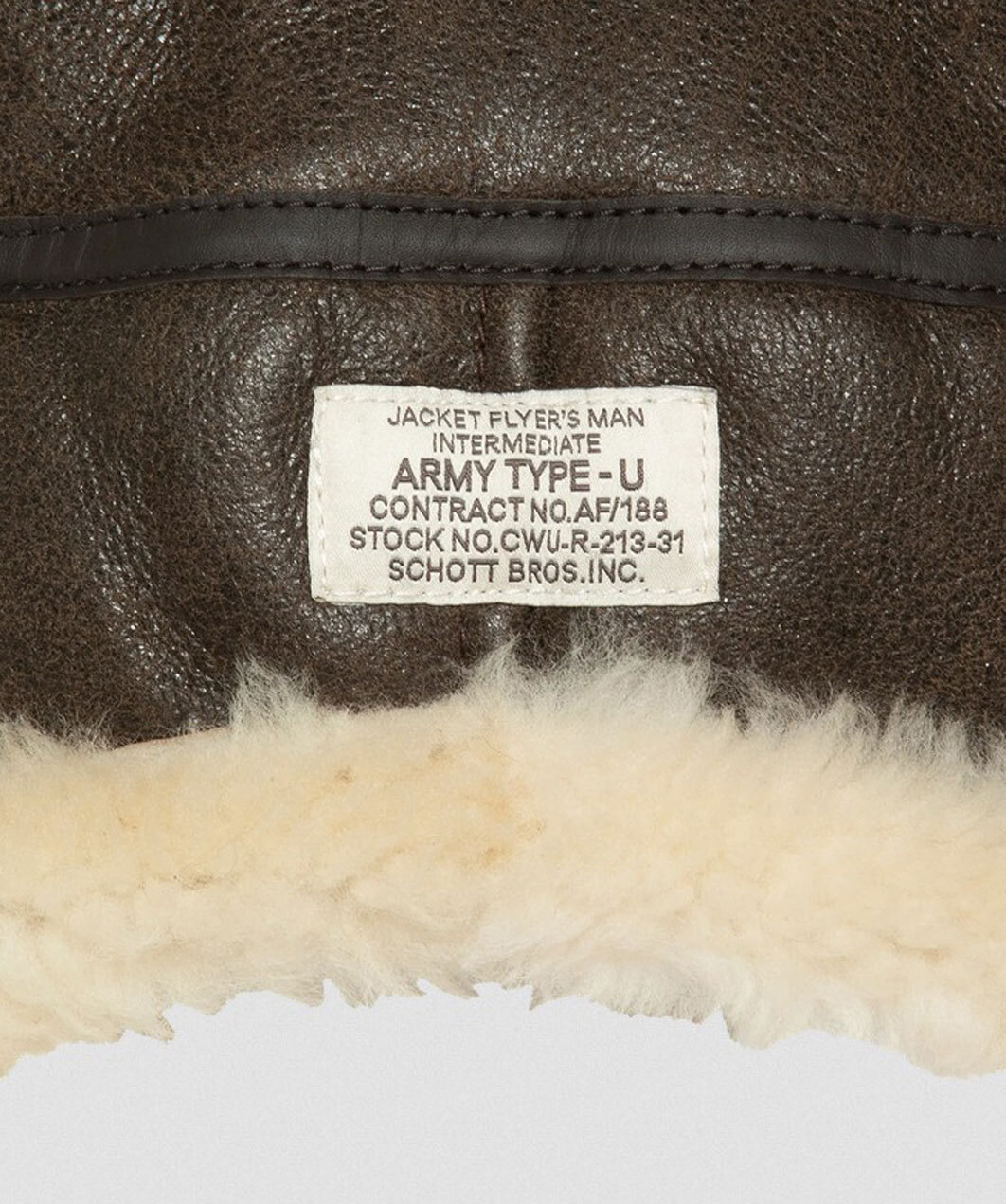 Vêtement en cuir Accessoires marron