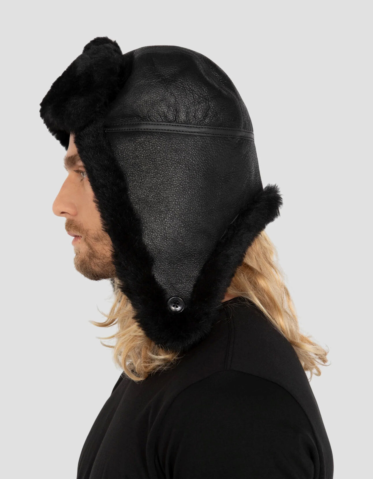 Vêtement en cuir Accessoires noir