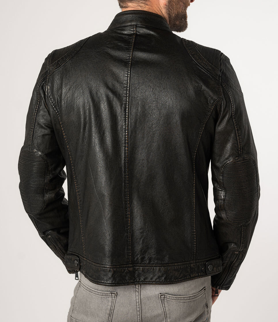 Vêtement en cuir Blousons cuir noir