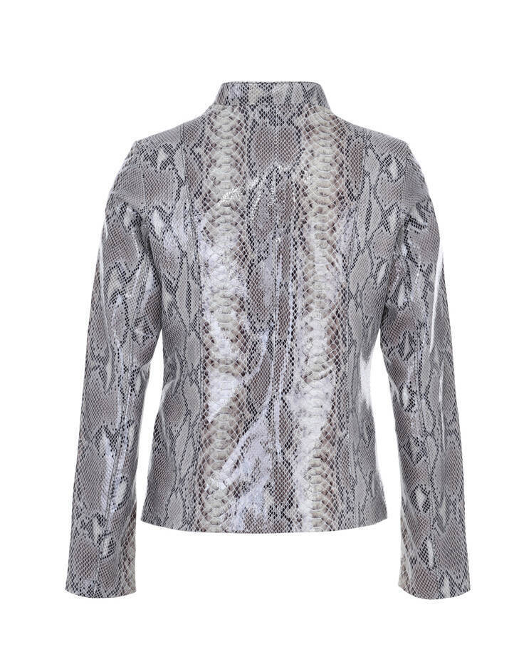 Vêtement en cuir Blousons cuir gris