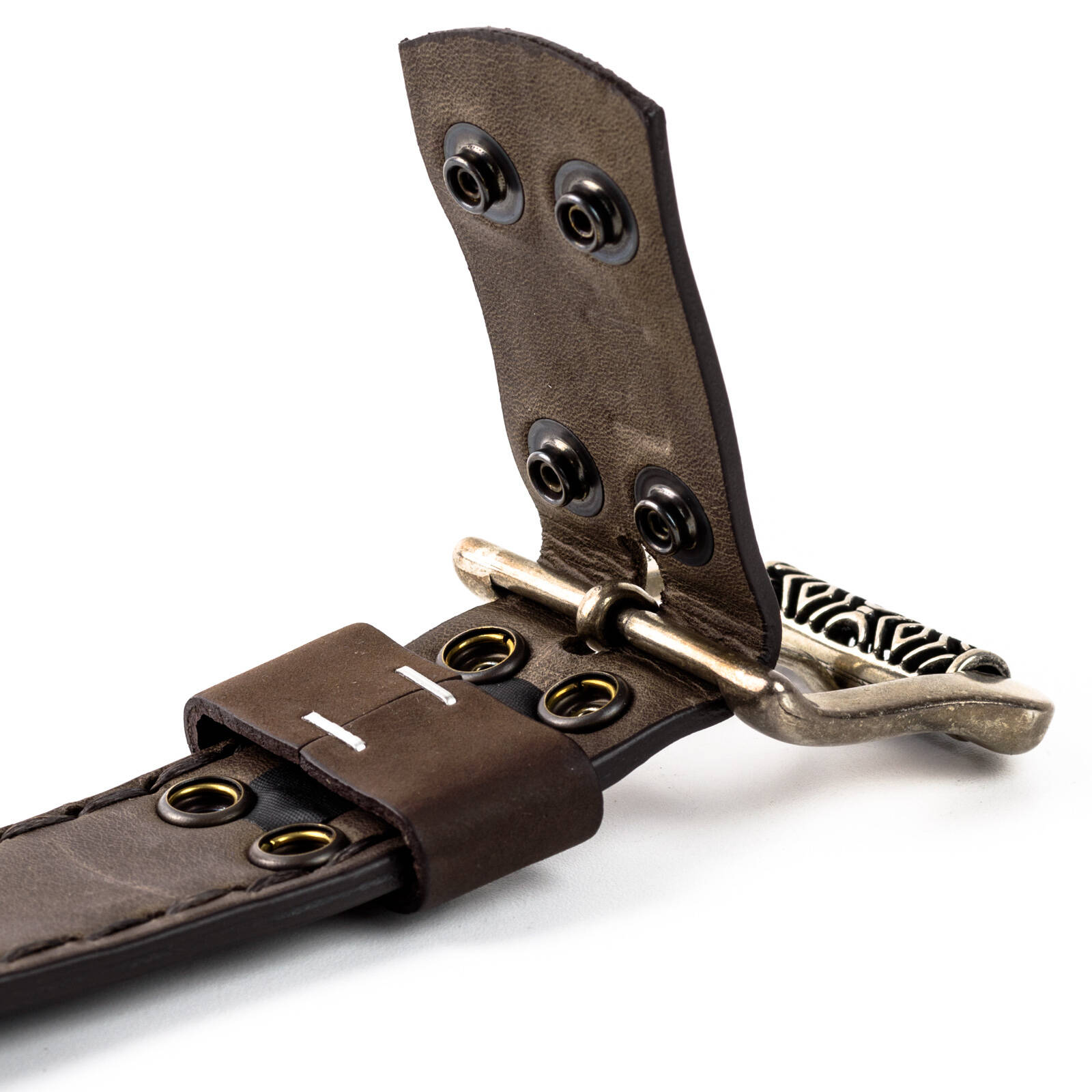 Vêtement en cuir Accessoires marron