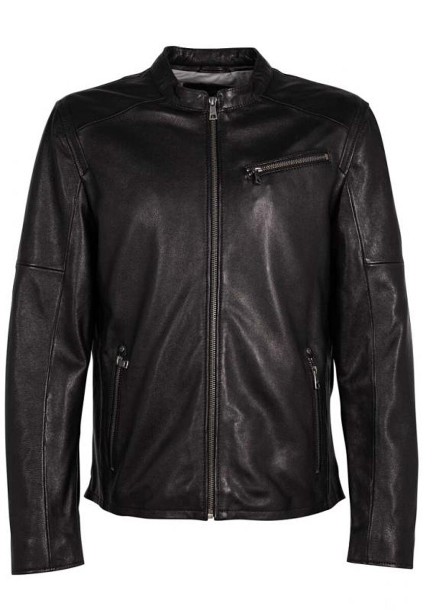 Vêtement en cuir Blousons cuir noir