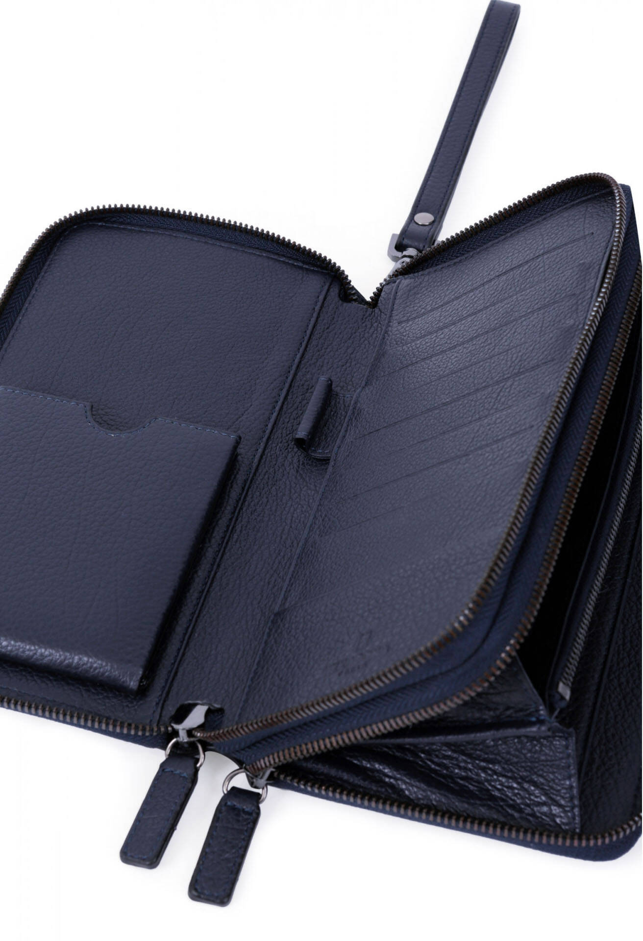 Vêtement en cuir Maroquinerie bleu