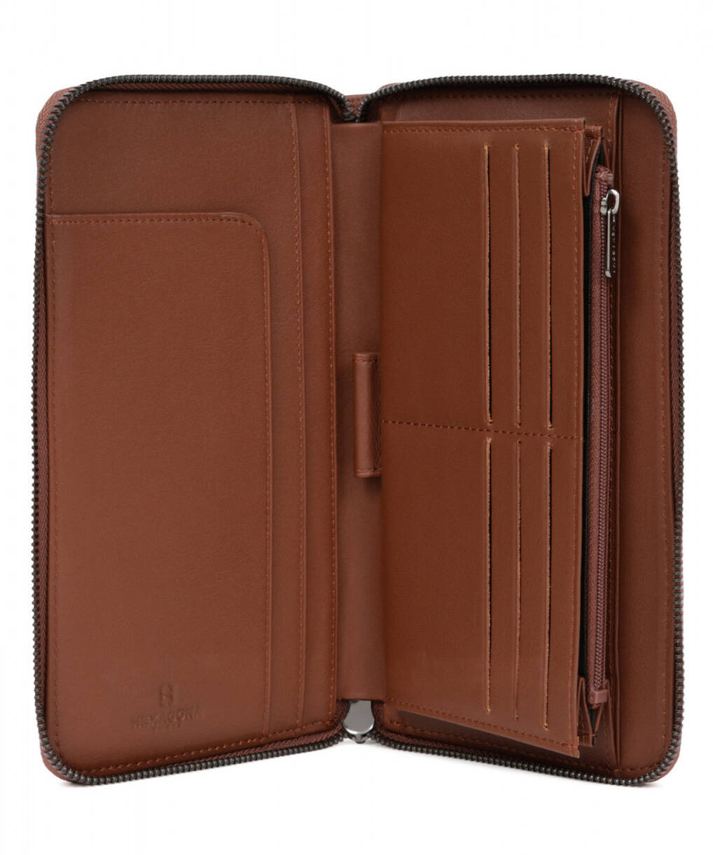 Vêtement en cuir Maroquinerie cognac