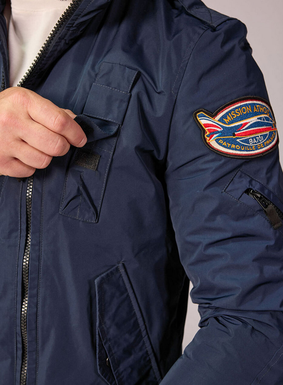 Vêtement en cuir Les bonnes affaires Homme bleu