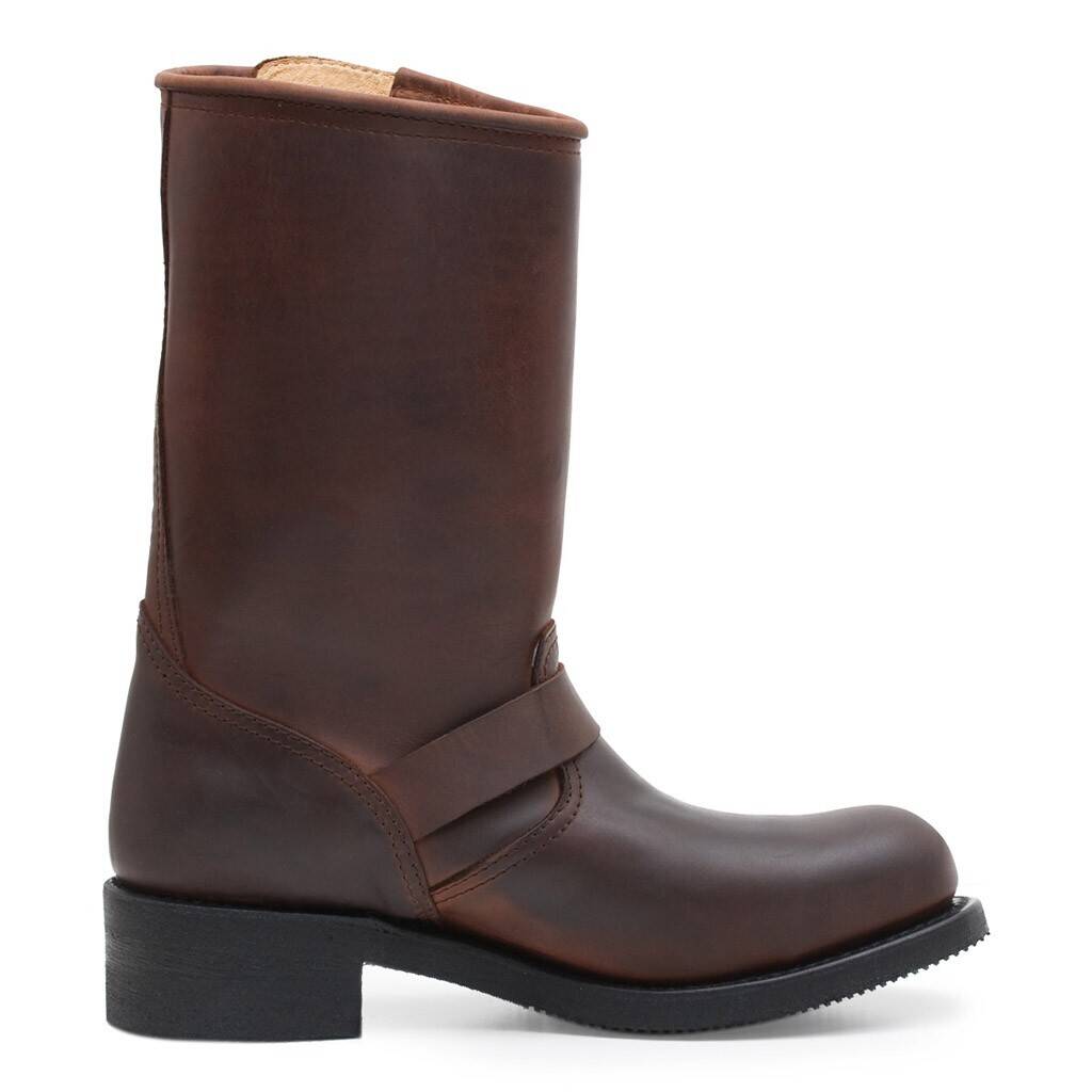 Vêtement en cuir Santiags homme marron