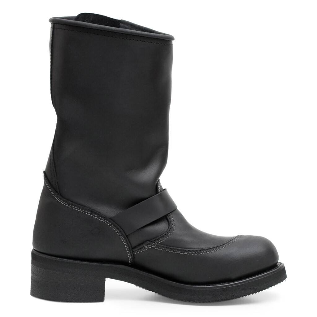 Vêtement en cuir Santiags homme noir