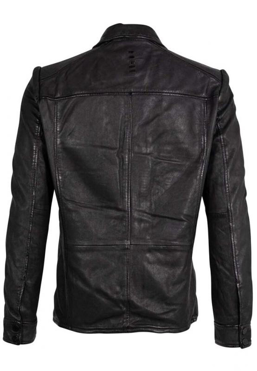 Vêtement en cuir Vestes & Trois Quart cuir noir