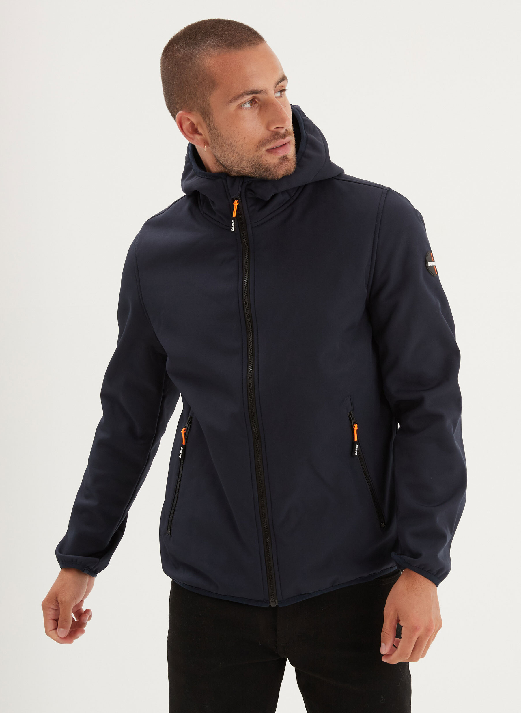 Vêtement en cuir Veste, parka & doudoune textile bleu