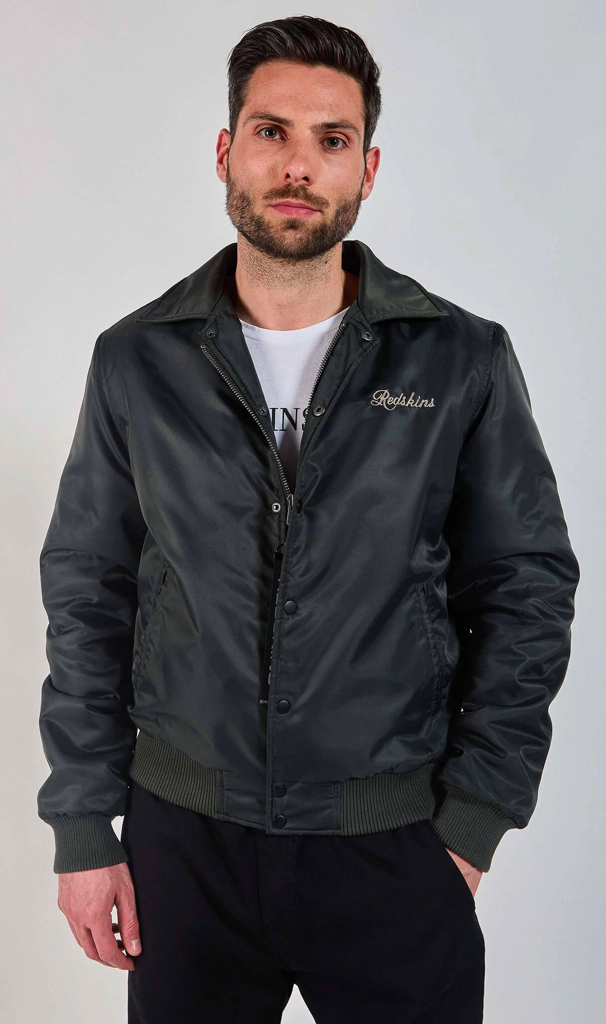 Vêtement en cuir Les bonnes affaires Homme kaki