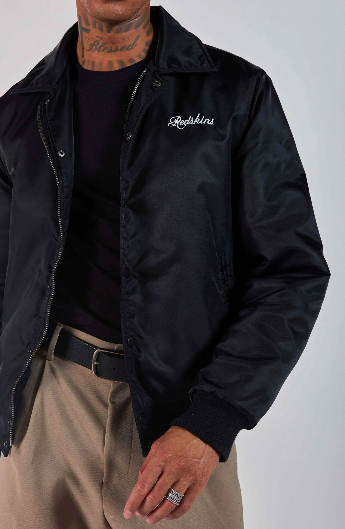 Vêtement en cuir Les bonnes affaires Homme noir