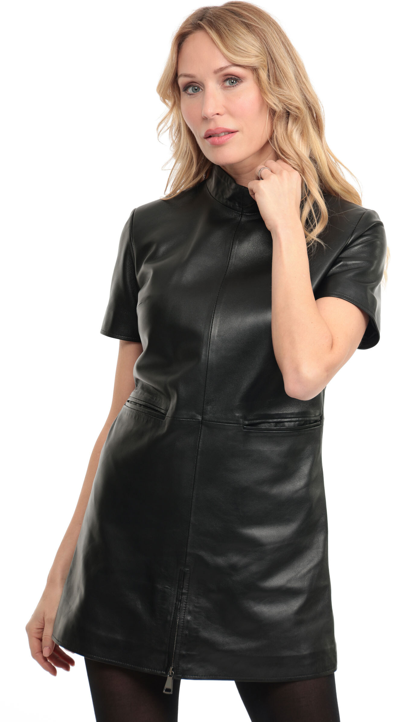 Vêtement en cuir Robes & jupes cuir noir