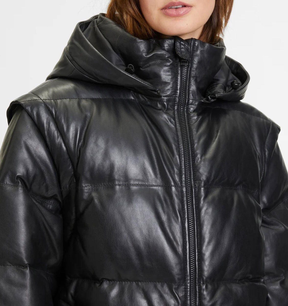 Vêtement en cuir Vestes cuir noir