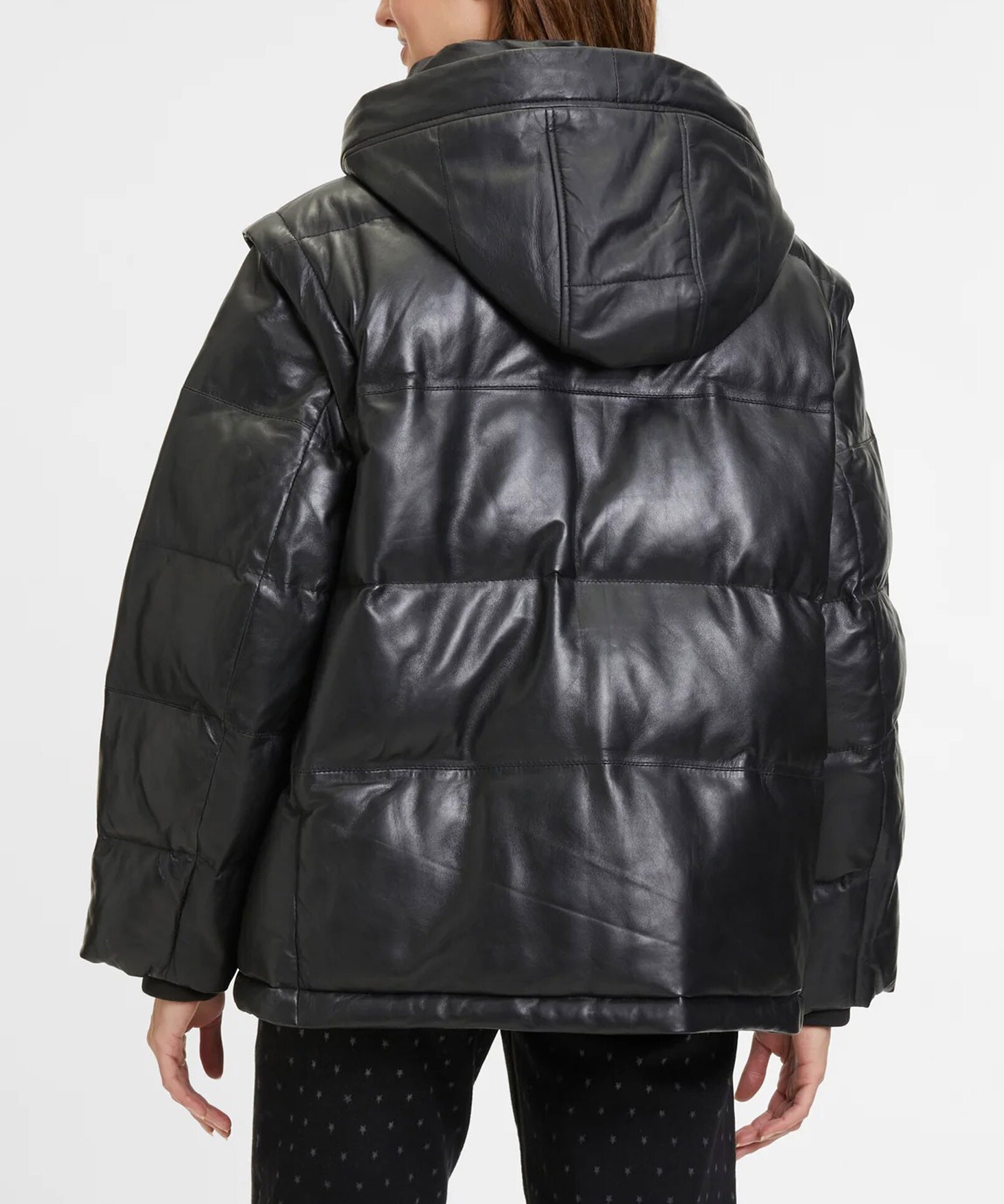 Vêtement en cuir Vestes cuir noir