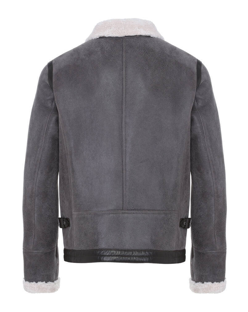 Vêtement en cuir Blousons cuir gris