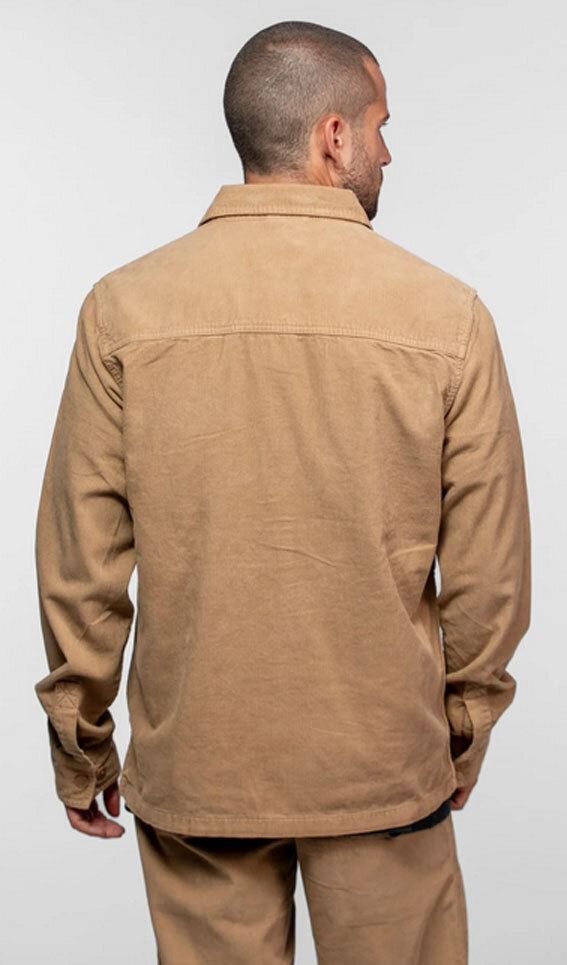 Vêtement en cuir Veste, parka & doudoune textile beige