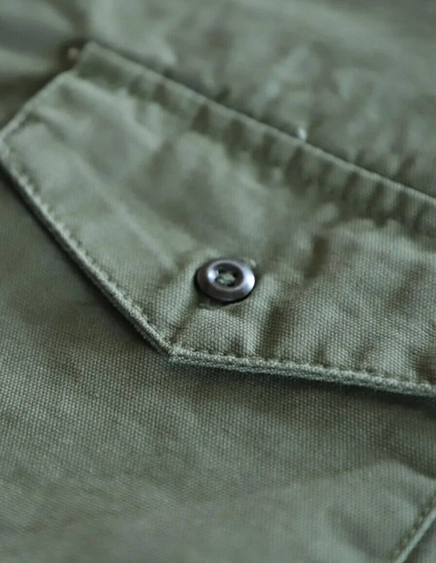 Vêtement en cuir Veste, parka & doudoune textile kaki