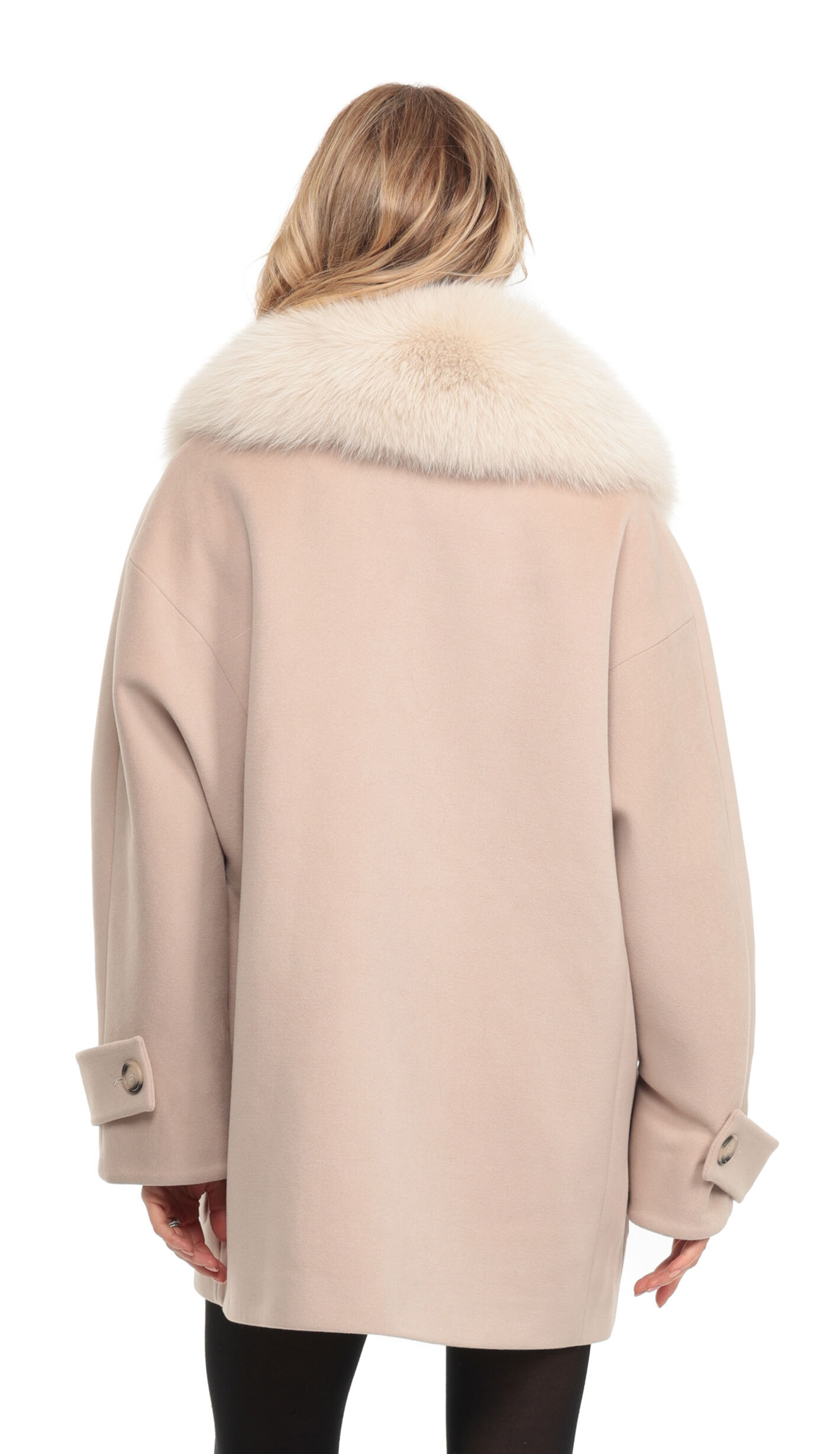 Vêtement en cuir Manteaux cuir beige