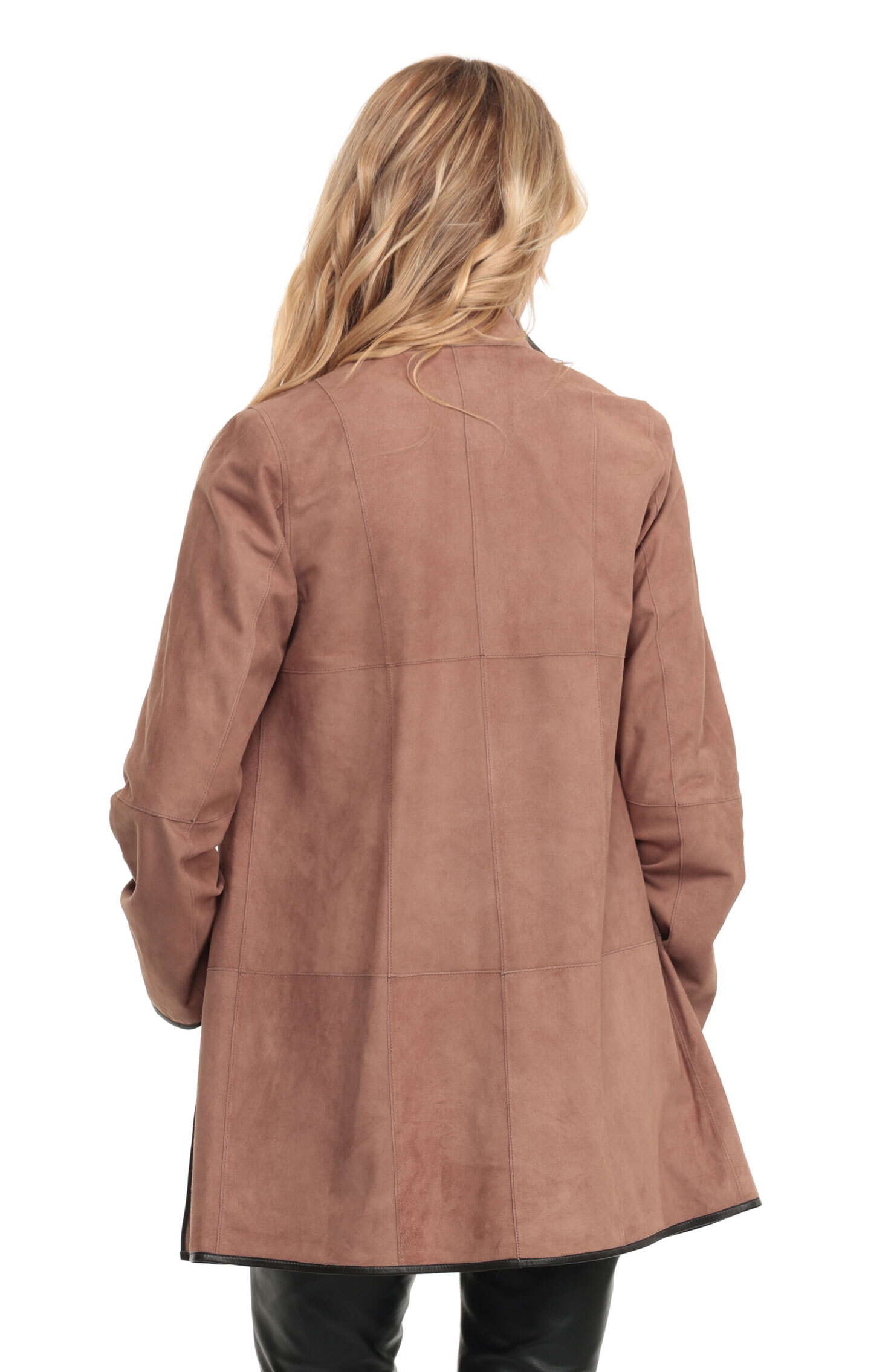 Vêtement en cuir Manteaux cuir marron, taupe