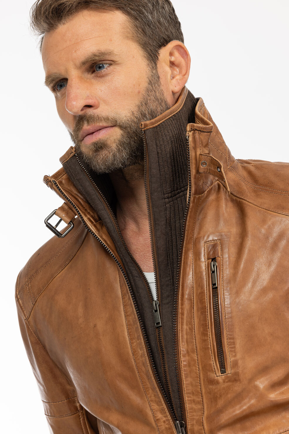 Vêtement en cuir Les bonnes affaires Homme 