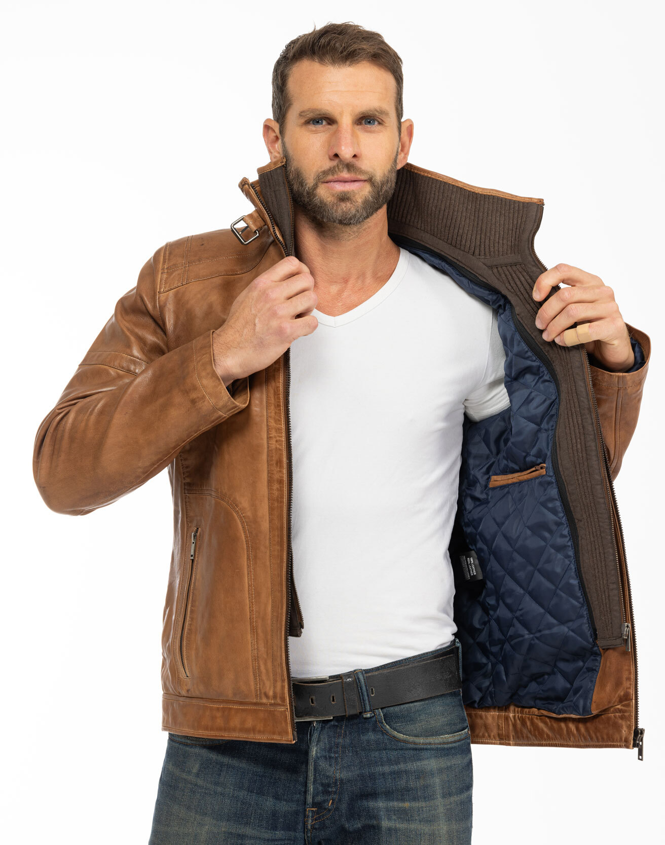 Vêtement en cuir Les bonnes affaires Homme 