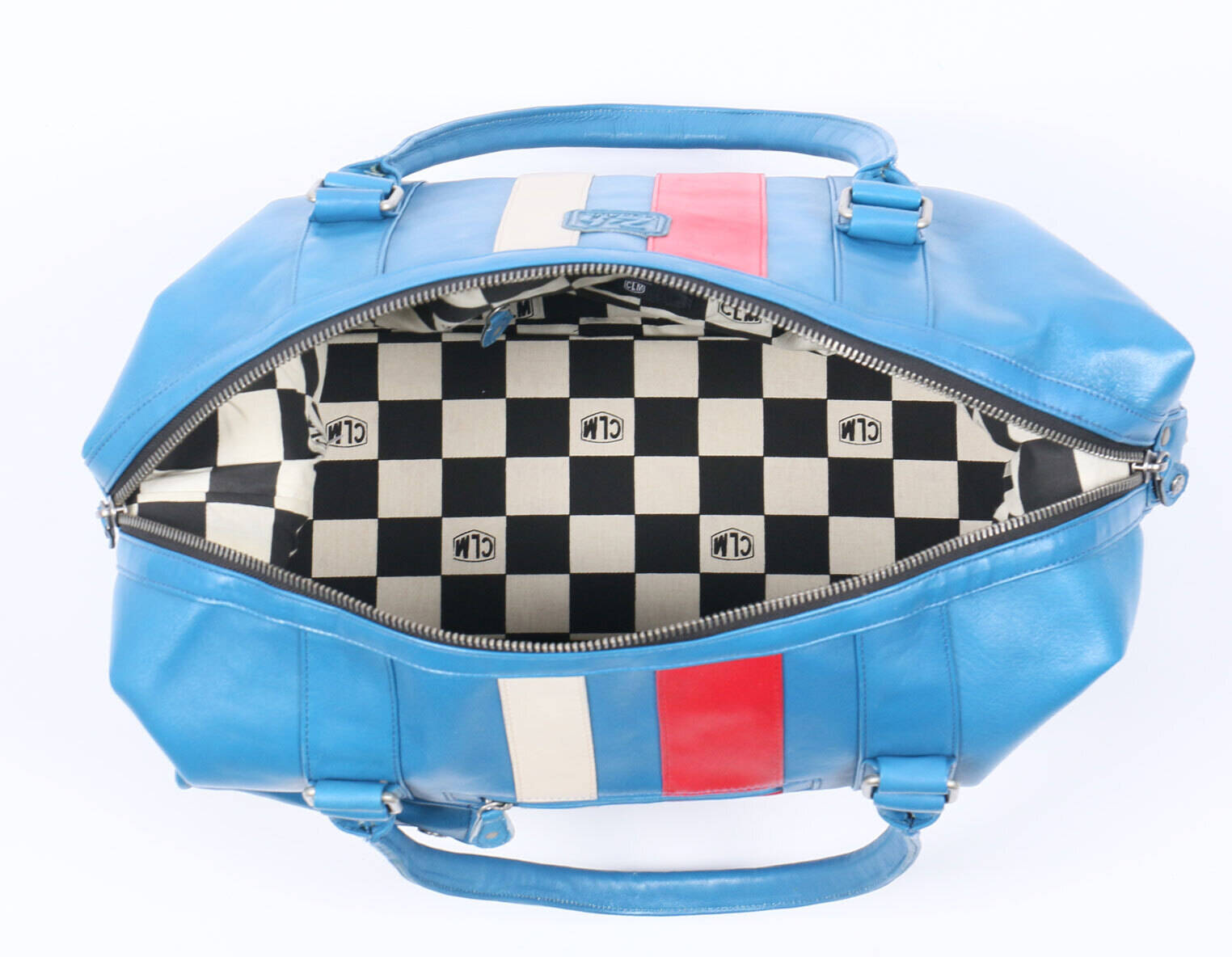 Vêtement en cuir Maroquinerie homme bleu