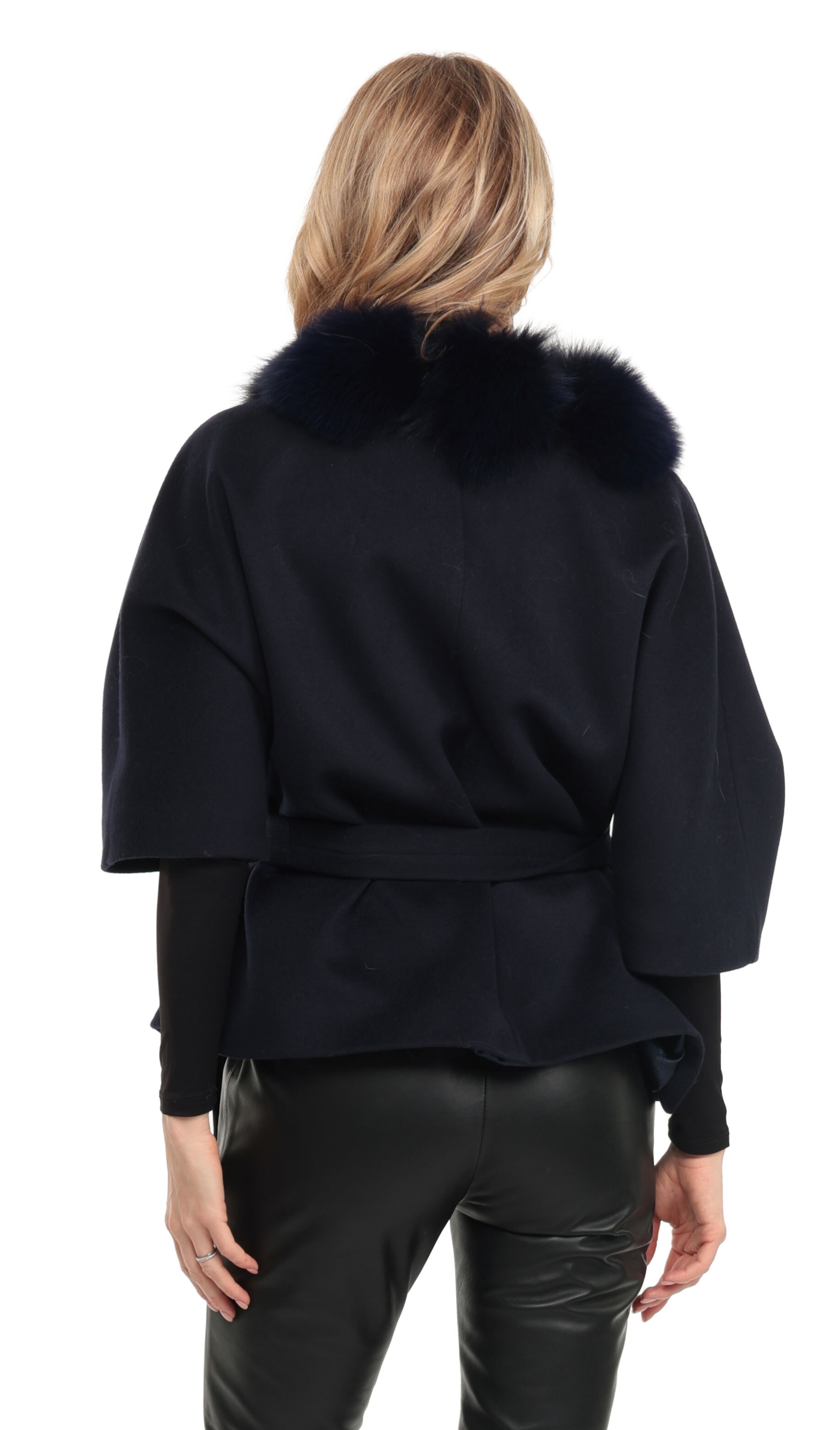 Vêtement en cuir Vestes cuir bleu