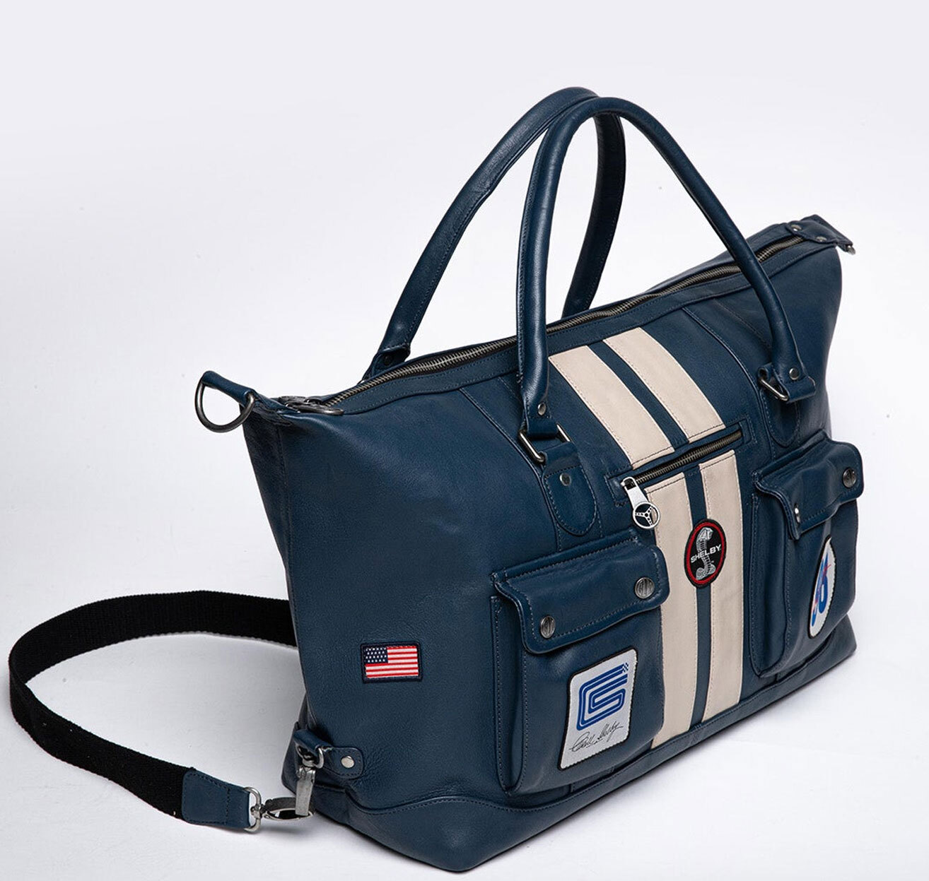 Vêtement en cuir Maroquinerie femme bleu