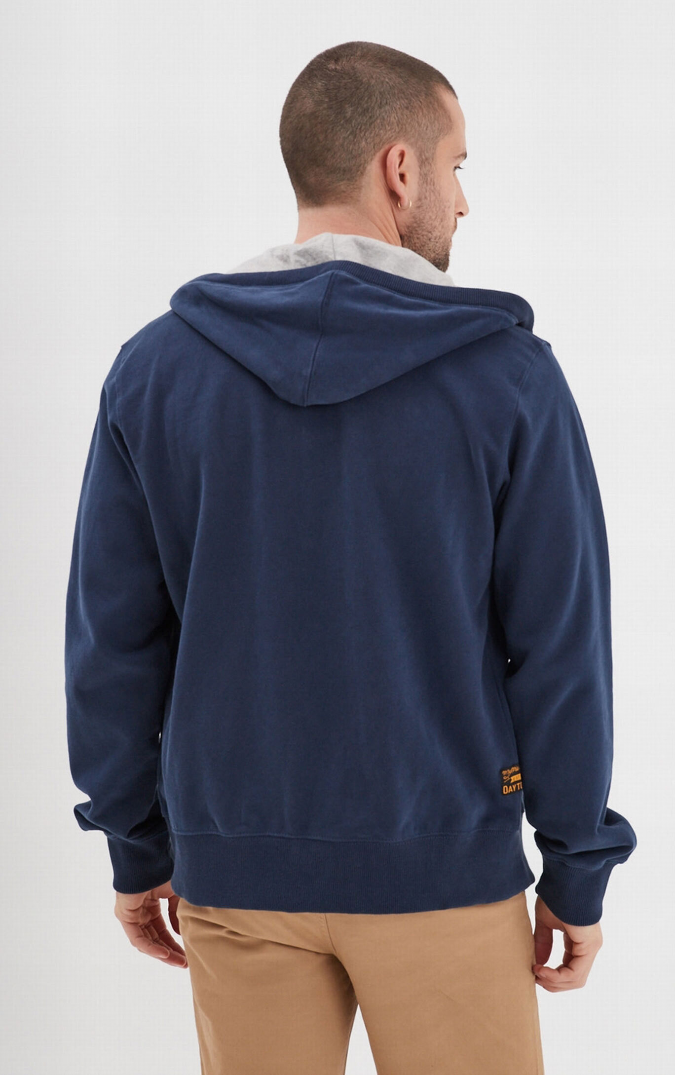 Vêtement en cuir Veste, parka & doudoune textile bleu