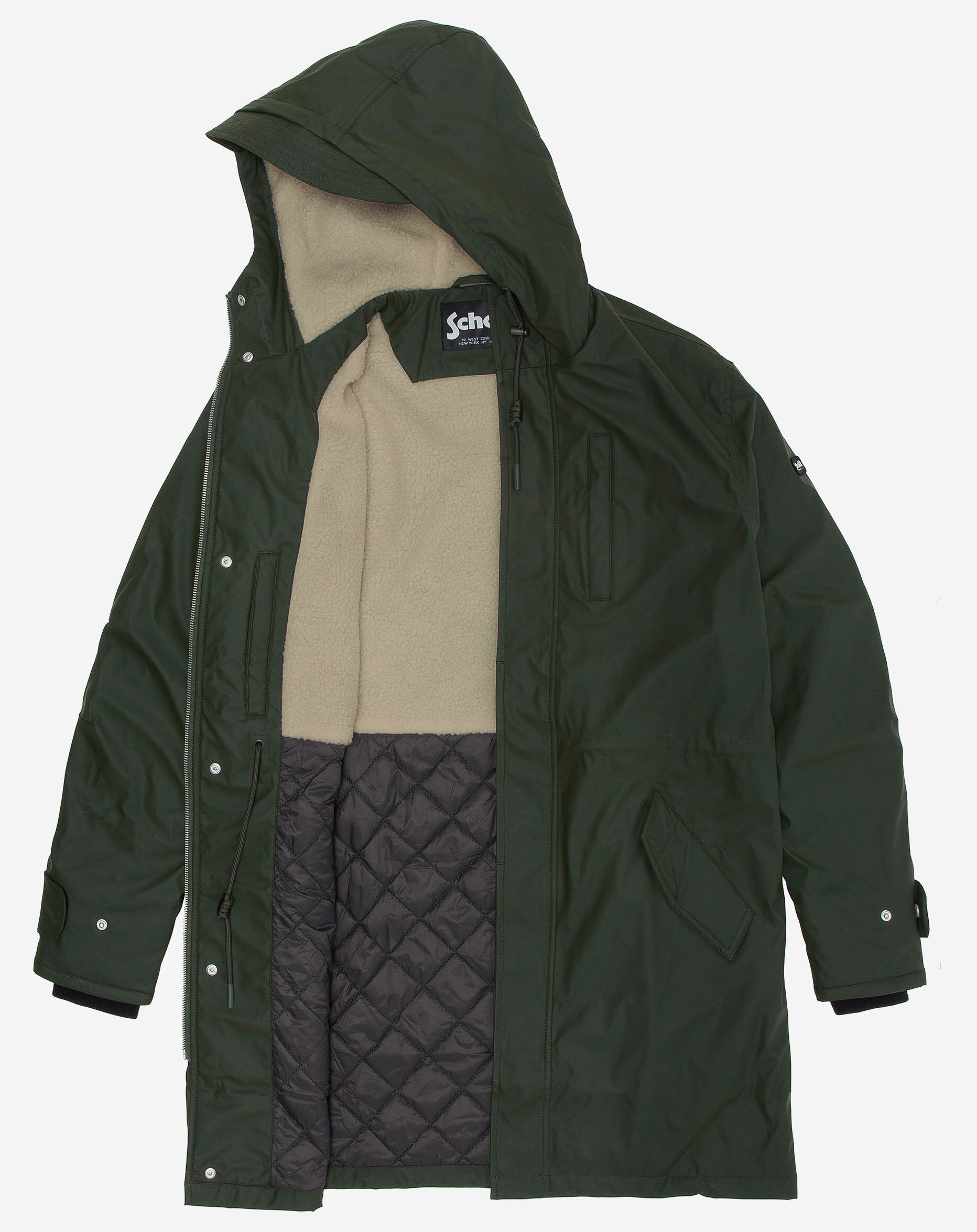 Vêtement en cuir Les bonnes affaires Homme kaki