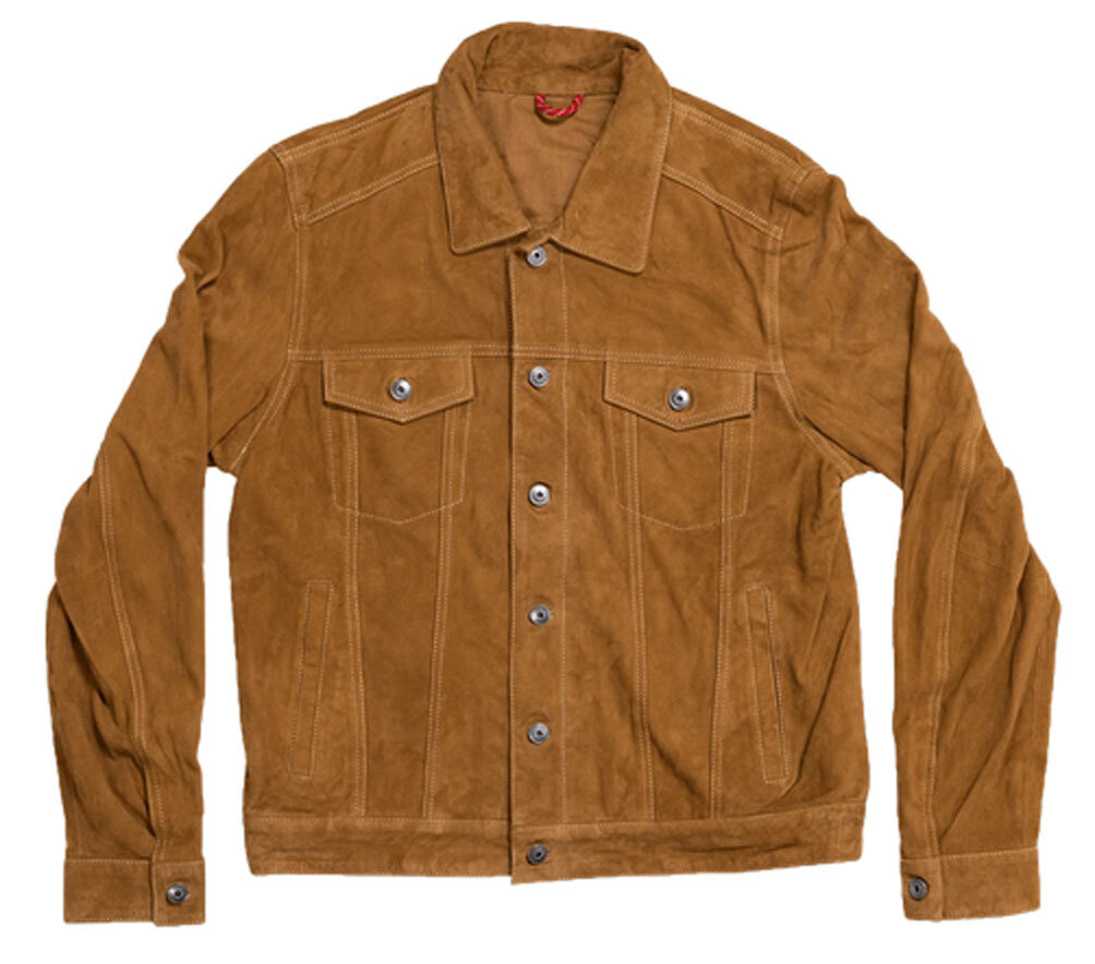 Vêtement en cuir Blousons cuir cognac