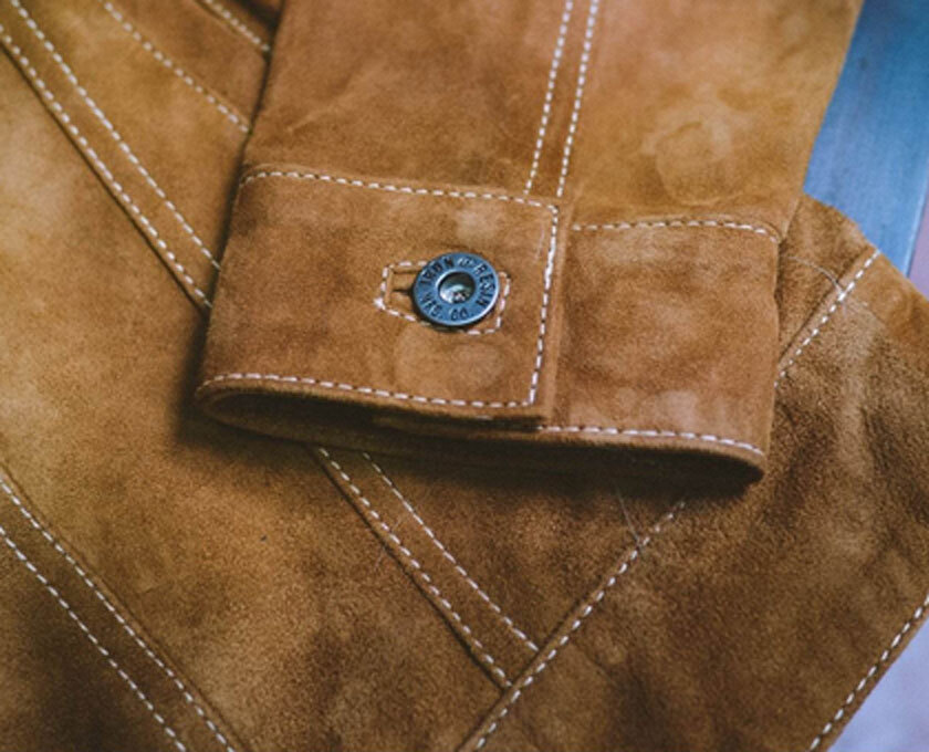 Vêtement en cuir Blousons cuir cognac