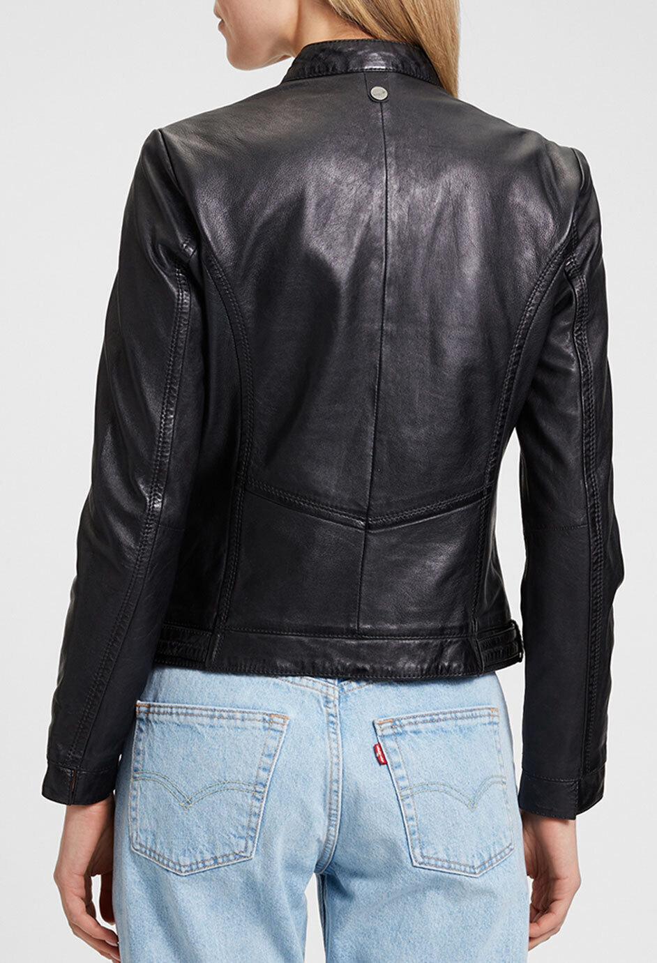 Vêtement en cuir Blousons cuir noir