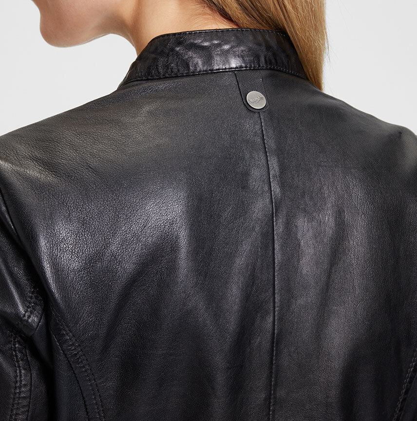 Vêtement en cuir Blousons cuir noir