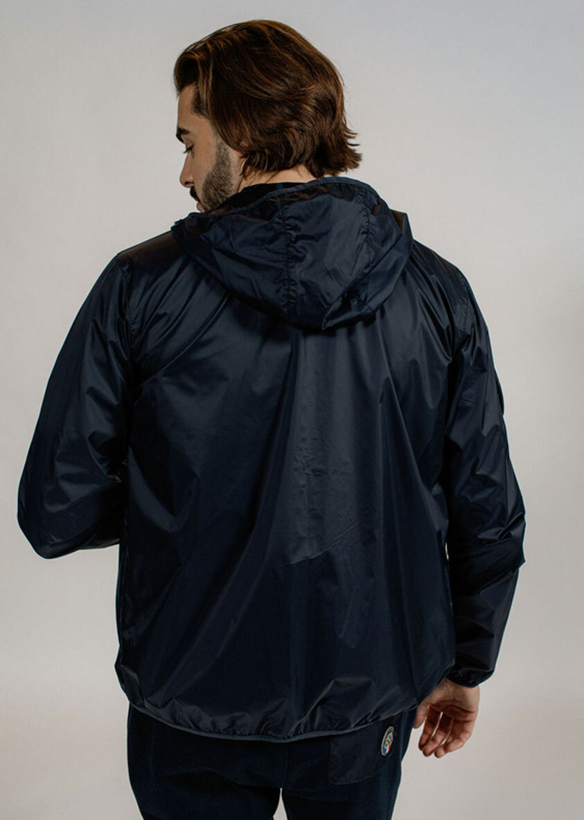 Vêtement en cuir Blousons textile bleu