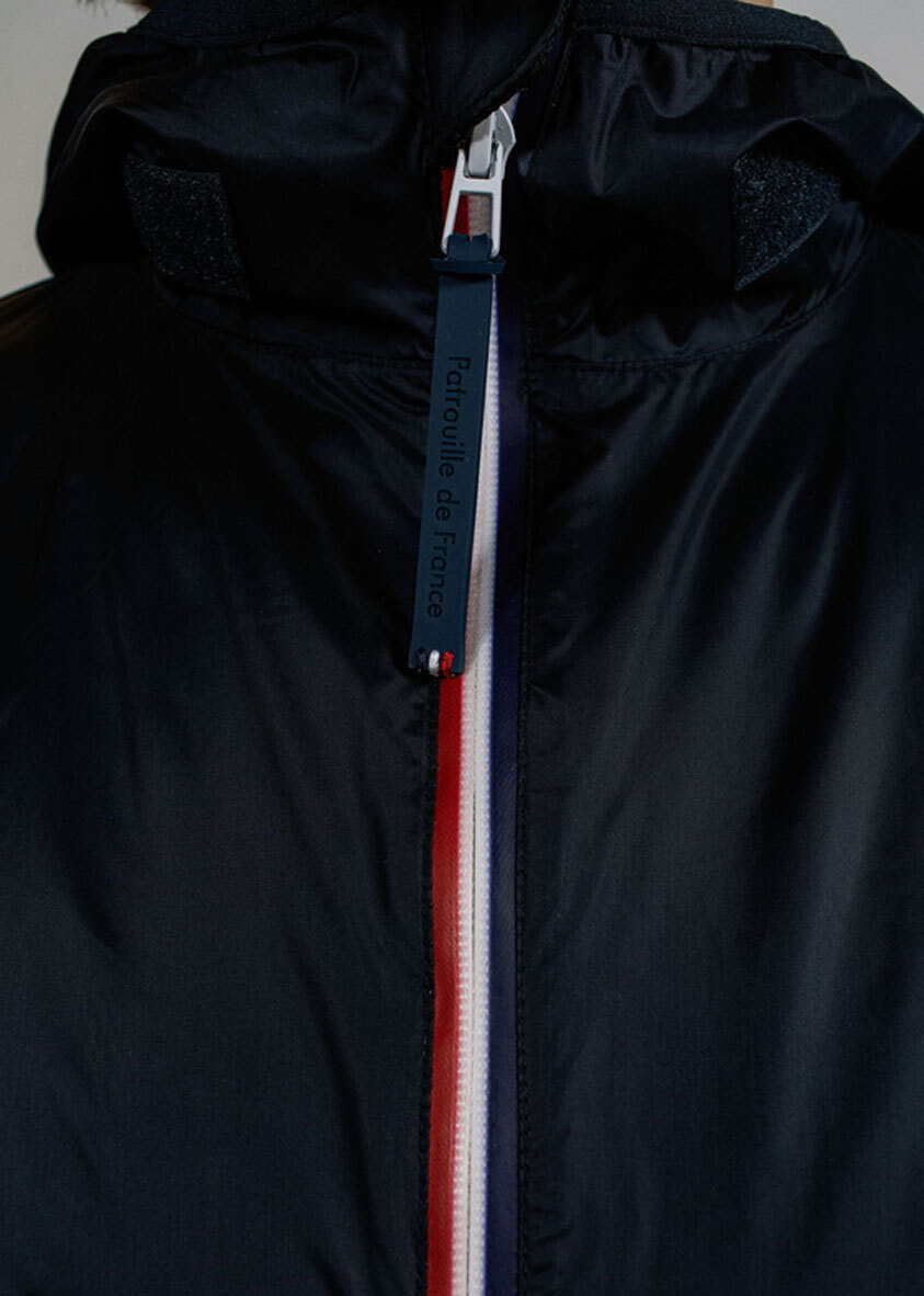 Vêtement en cuir Blousons textile bleu