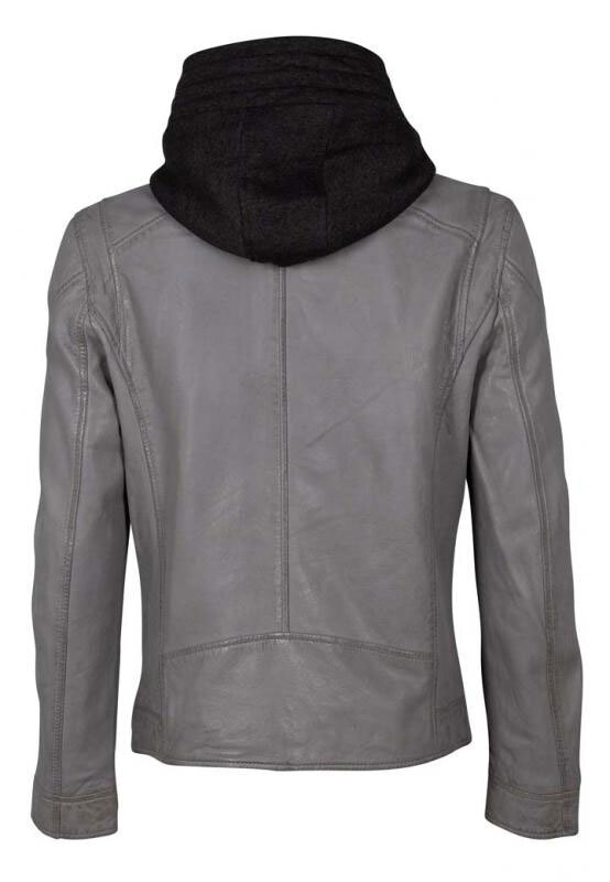 Vêtement en cuir Blousons cuir gris