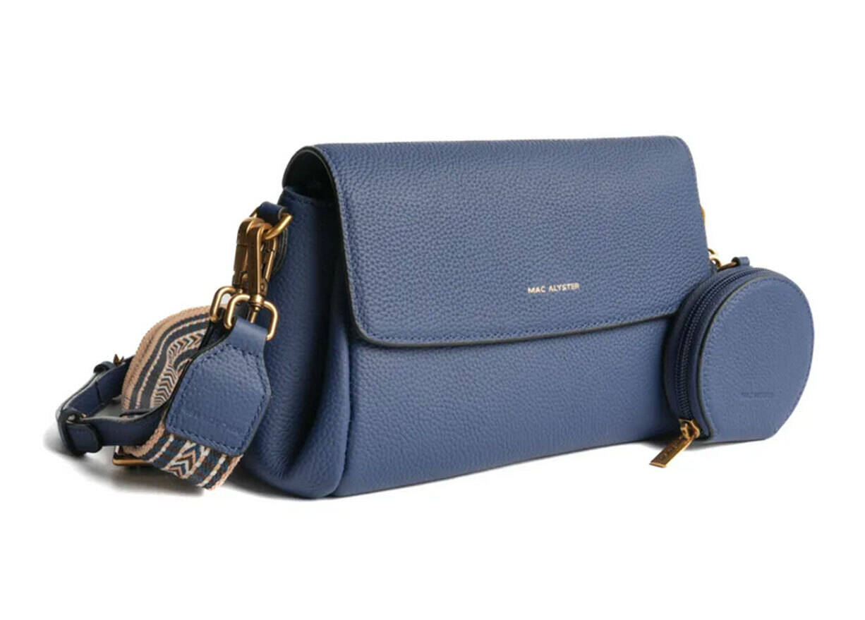 Vêtement en cuir Maroquinerie femme bleu