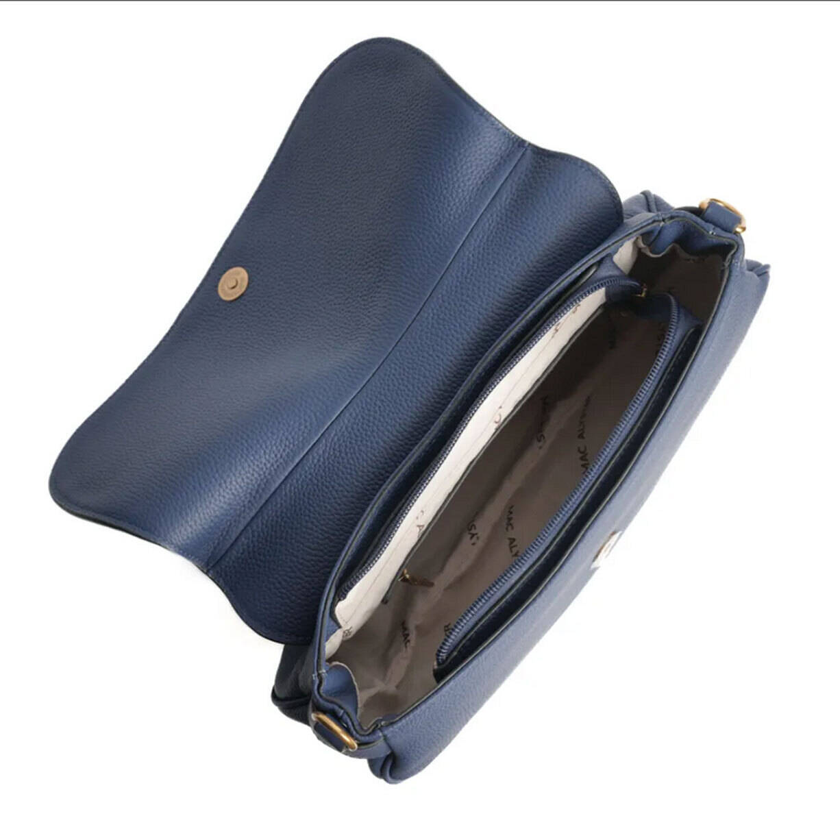 Vêtement en cuir Maroquinerie femme bleu