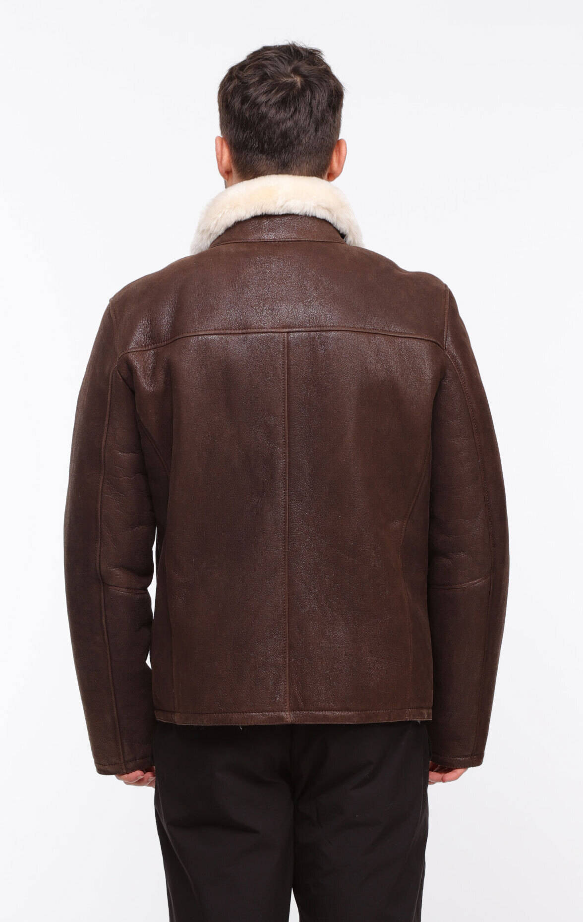 Vêtement en cuir Blousons cuir marron